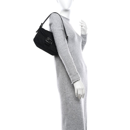 Fendi Zucchino Baguette Black 2 of 9