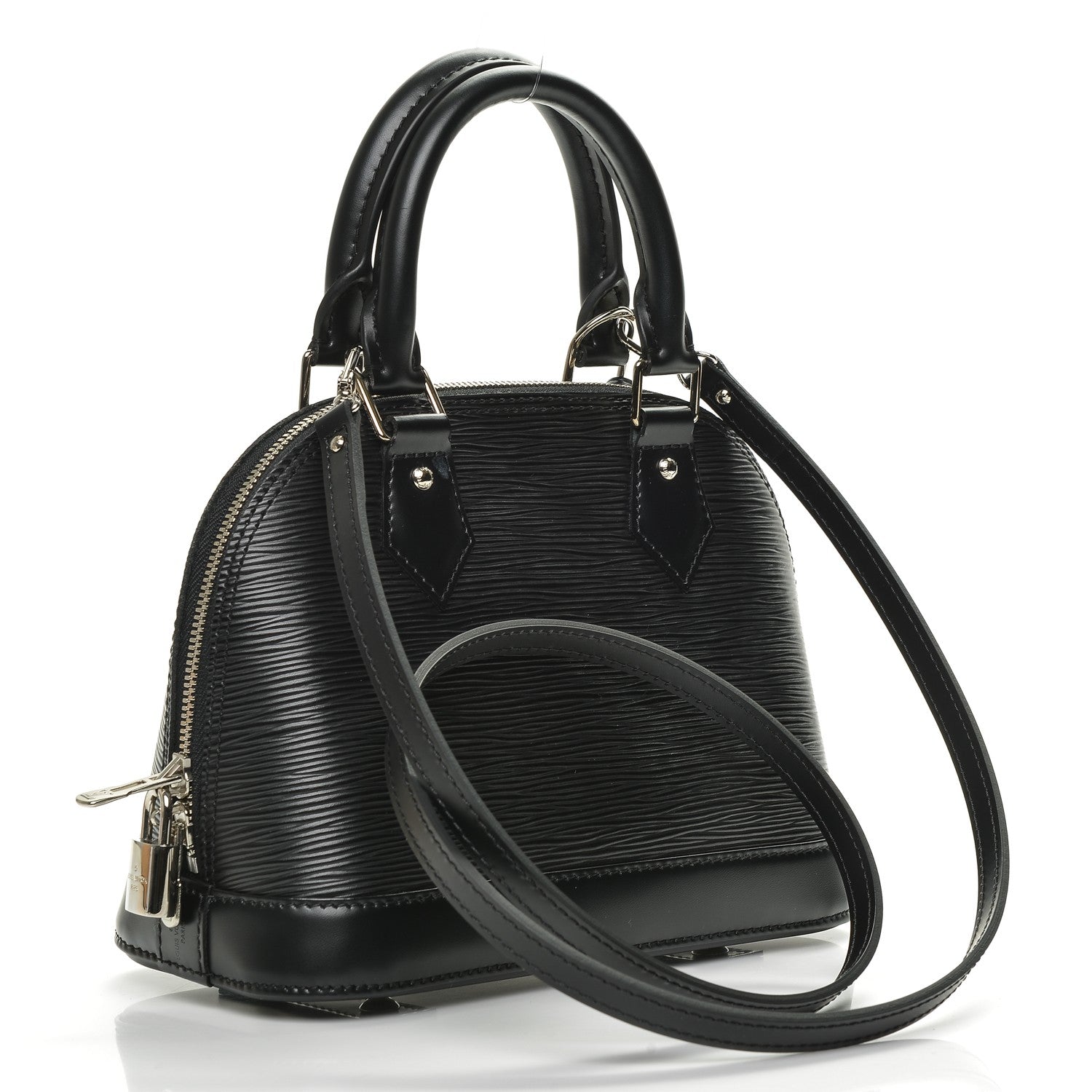 Louis Vuitton Epi Alma BB Black 3 of 6