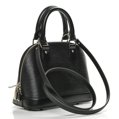 Louis Vuitton Epi Alma BB Black 3 of 6