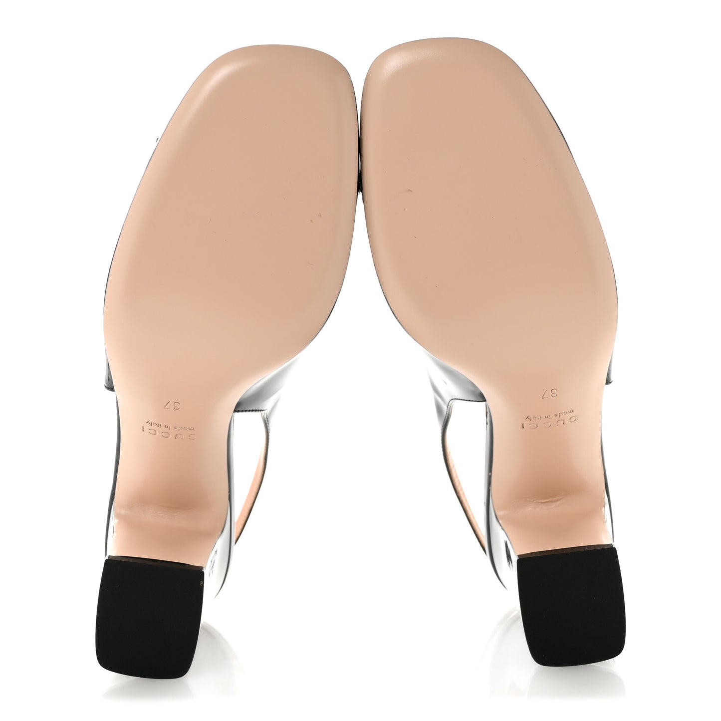 Vernice Crystal Horsebit Lady Slingback Pumps 37 Black