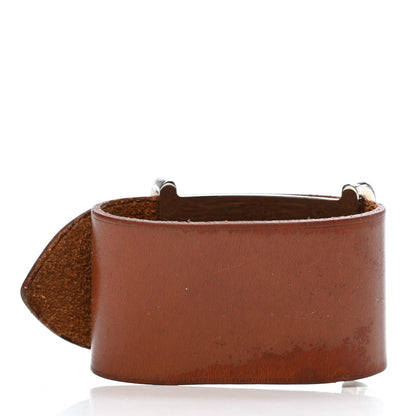 Hermes Barenia Cuff Bracelet PM Fauve 2 of 4