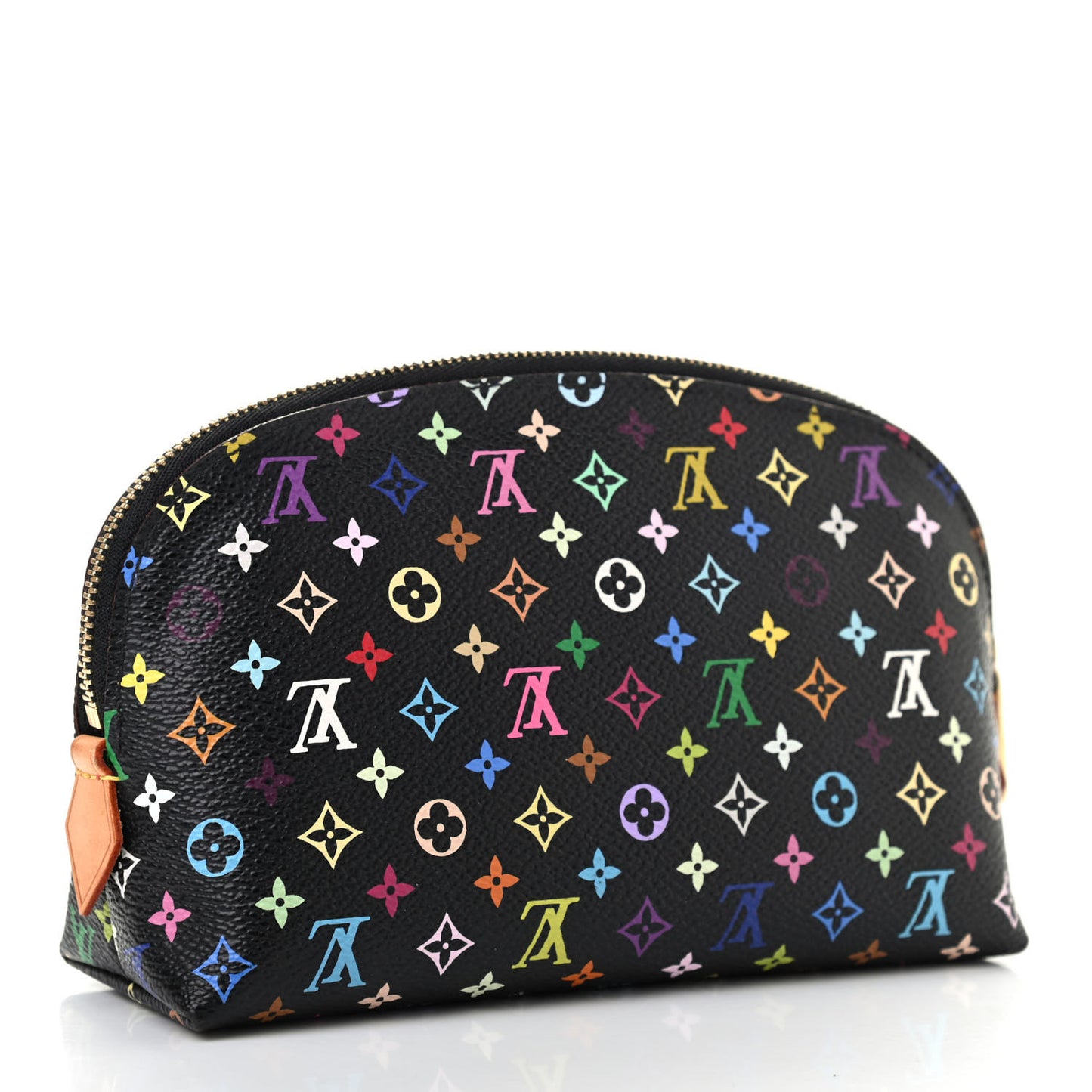 Monogram Multicolor Cosmetic Pouch Black Grenade