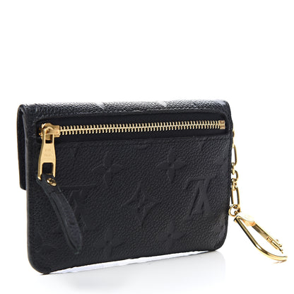 Louis Vuitton Empreinte Key Pouch Black 2 of 5