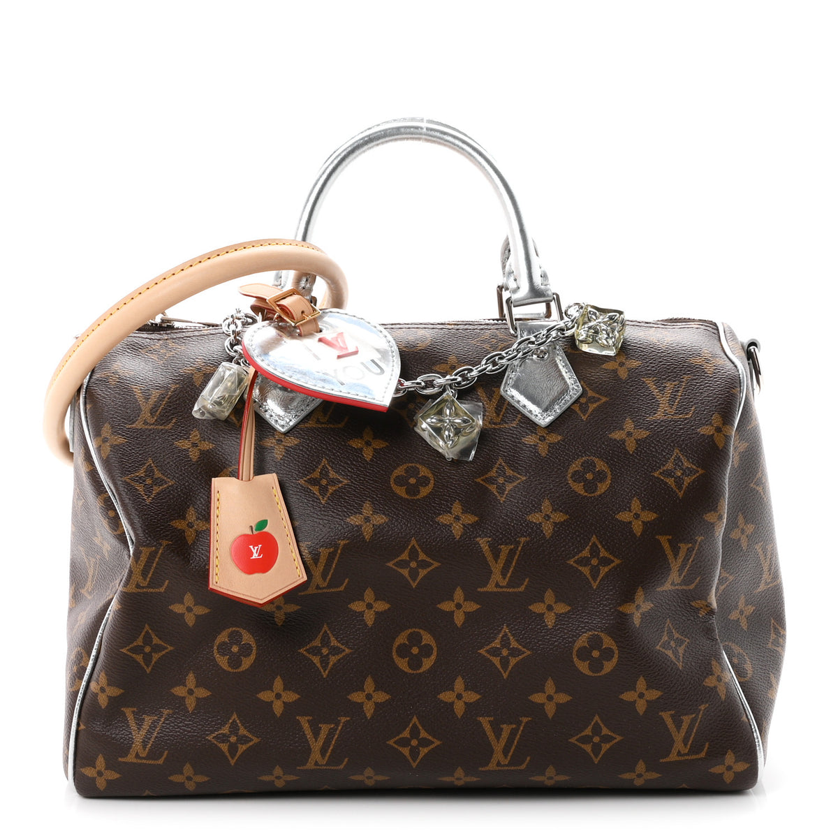 Monogram 57th Street NYC Speedy Soft 30 Silver