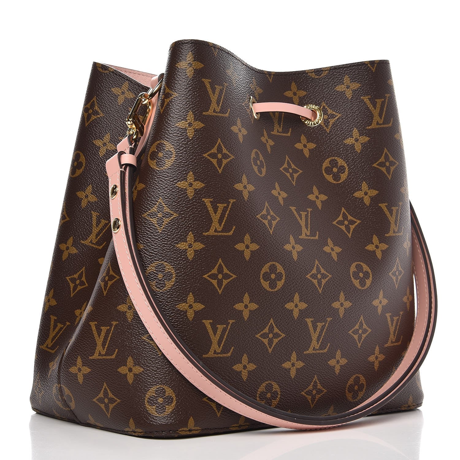 Louis Vuitton Monogram Neonoe MM Rose Poudre 3 of 6