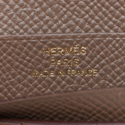 Hermes Epsom Bearn Compact Wallet Etoupe 6 of 9