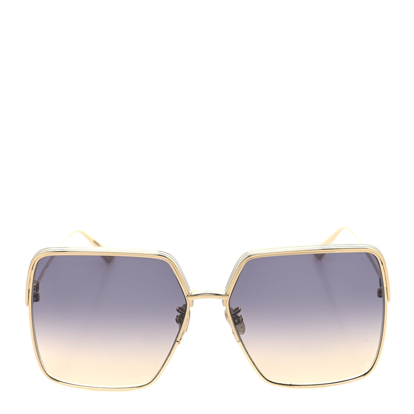 Metal Stellaire 1 Square Sunglasses Silver