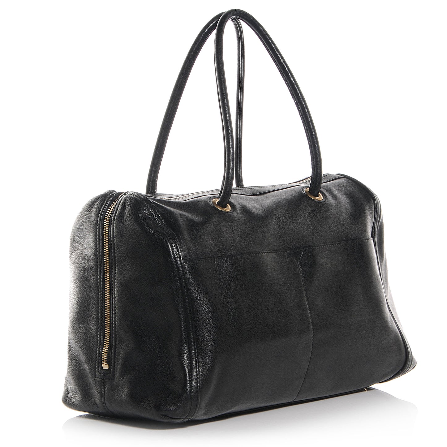 Calfskin Lucky Chyc Boston Black
