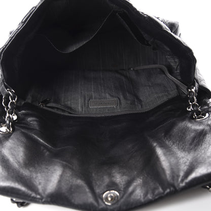 Chanel Lambskin In and Out XL Maxi Flap Black 5 of 11