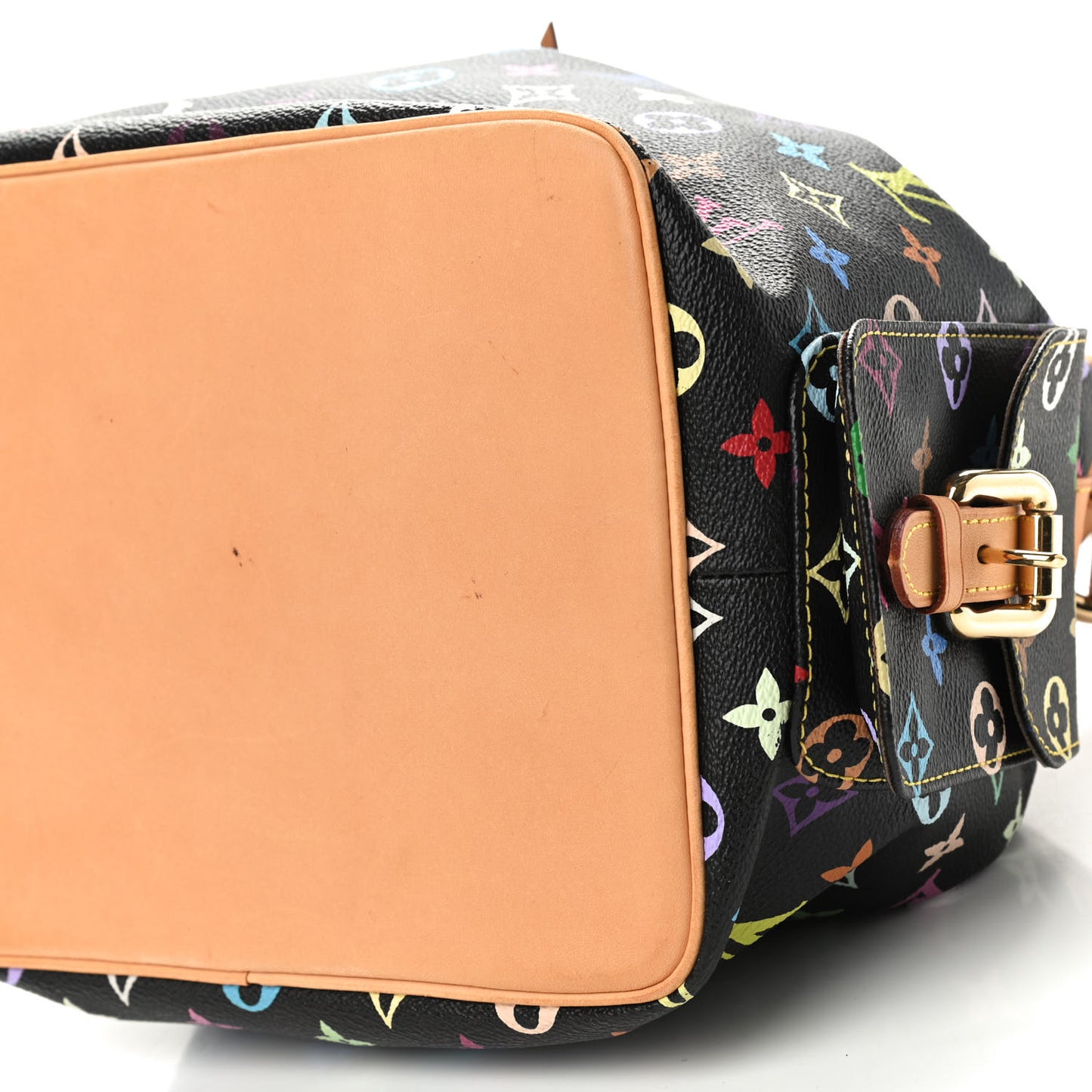 Monogram Multicolor Petit Noe Black