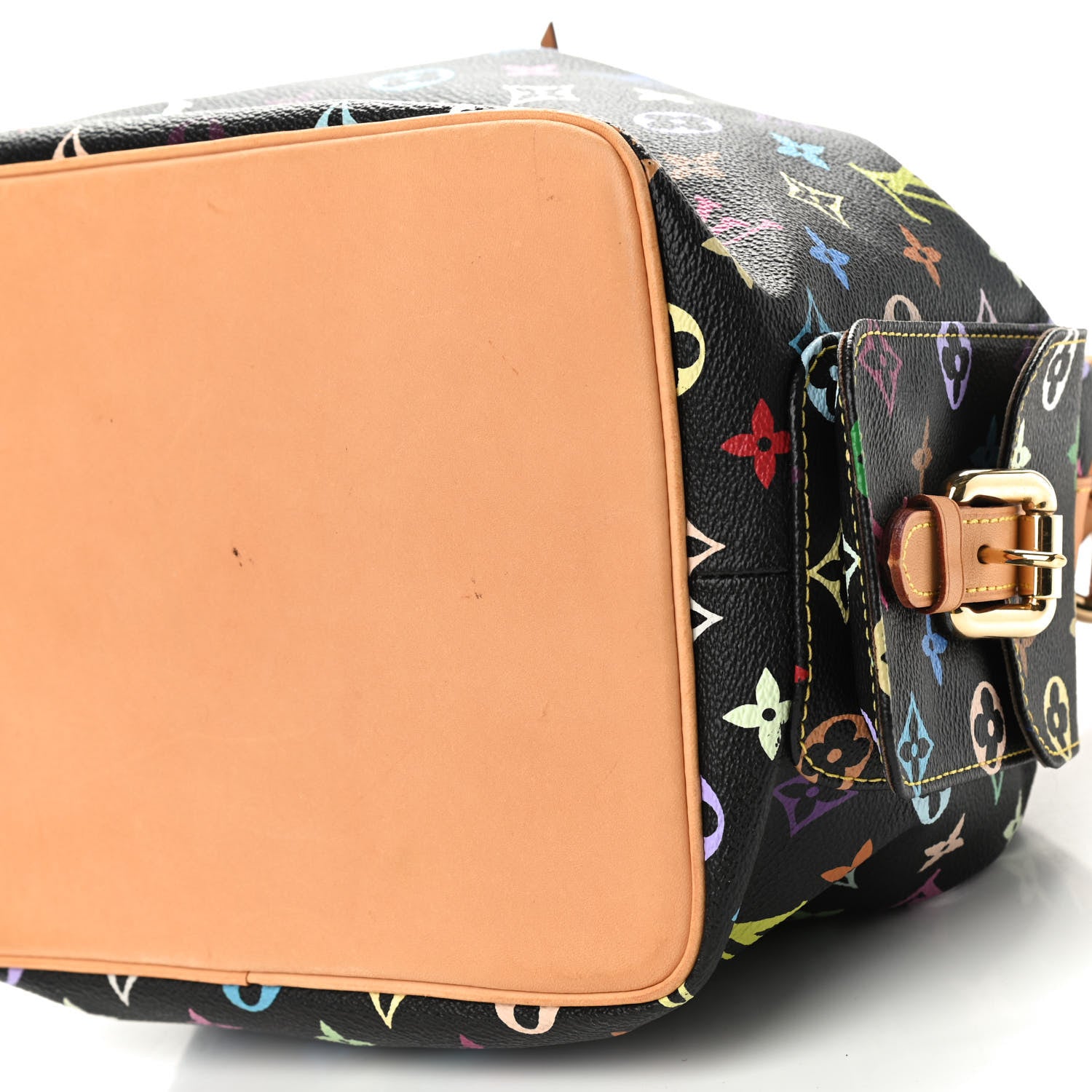 Louis Vuitton Monogram Multicolor Petit Noe Black 11 of 13