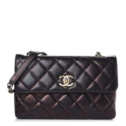 Chanel Lambskin Quilted Medium Trendy CC Flap Black 1 of 12