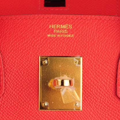 Hermes Epsom Birkin 30 Rose Jaipur 12 of 26
