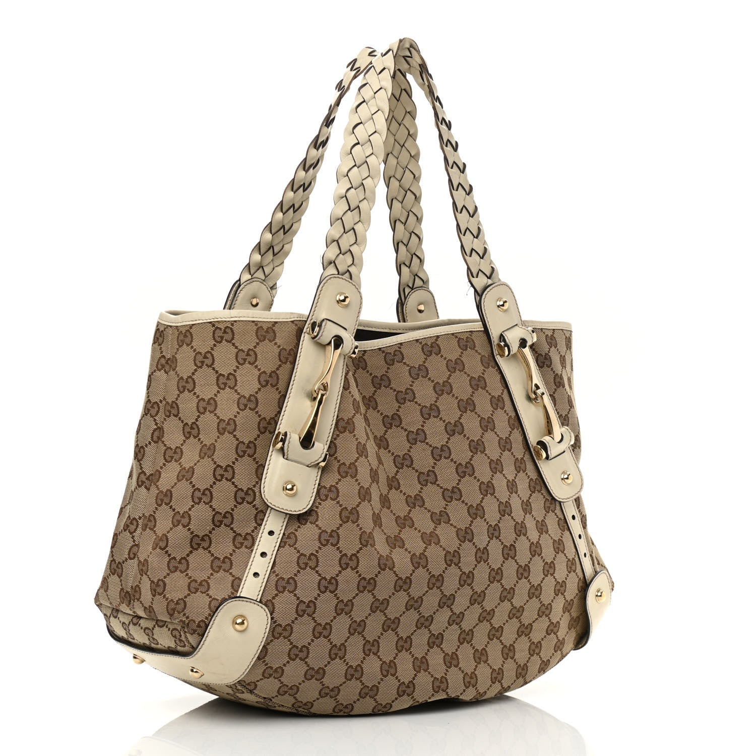 Gucci Monogram Medium Pelham Shoulder Bag Off White 3 of 16