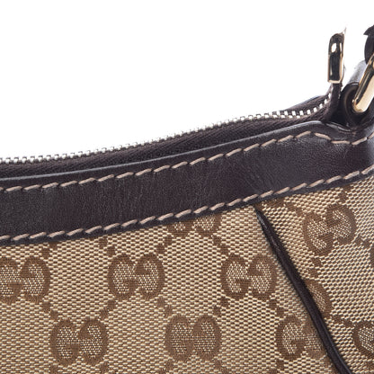 Gucci Monogram Small Mayfair Shoulder Bag Dark Brown 9 of 16