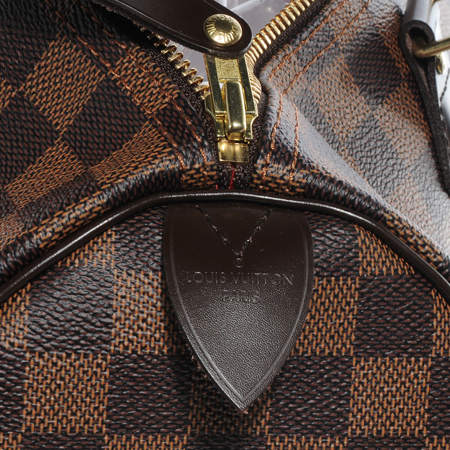 Louis Vuitton Damier Ebene Speedy 35 8 of 8