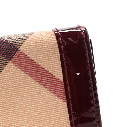 Burberry Nova Check Penrose Continental Wallet Red 6 of 9