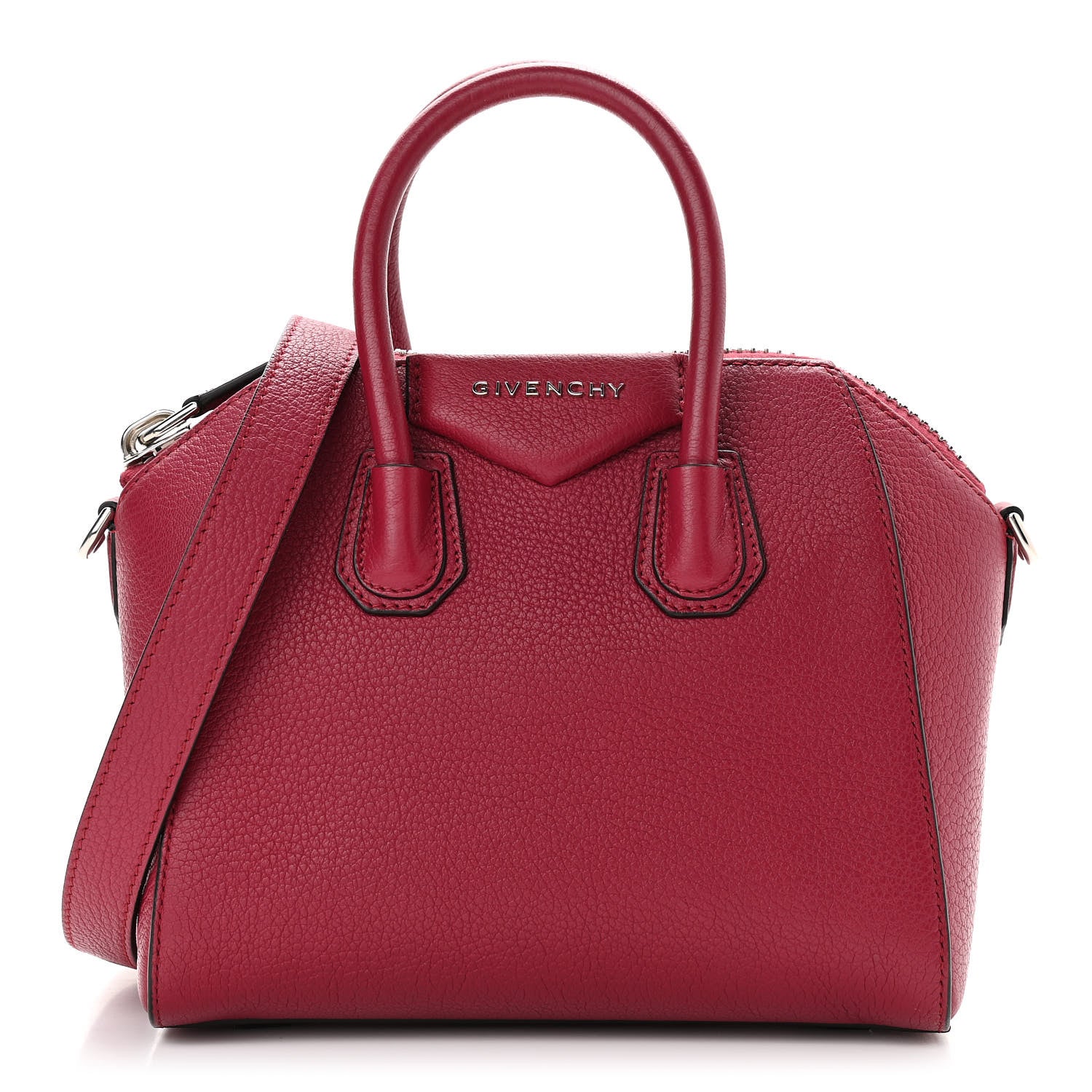 Givenchy Sugar Goatskin Mini Antigona Magenta 1 of 10