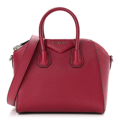 Givenchy Sugar Goatskin Mini Antigona Magenta 1 of 10