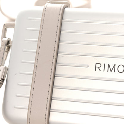 Christian Dior X RIMOWA Aluminum Personal Clutch On Strap Silver 10 of 12