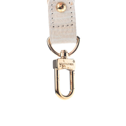 Louis Vuitton Calfskin 16mm Adjustable Shoulder Strap Creme 6 of 7