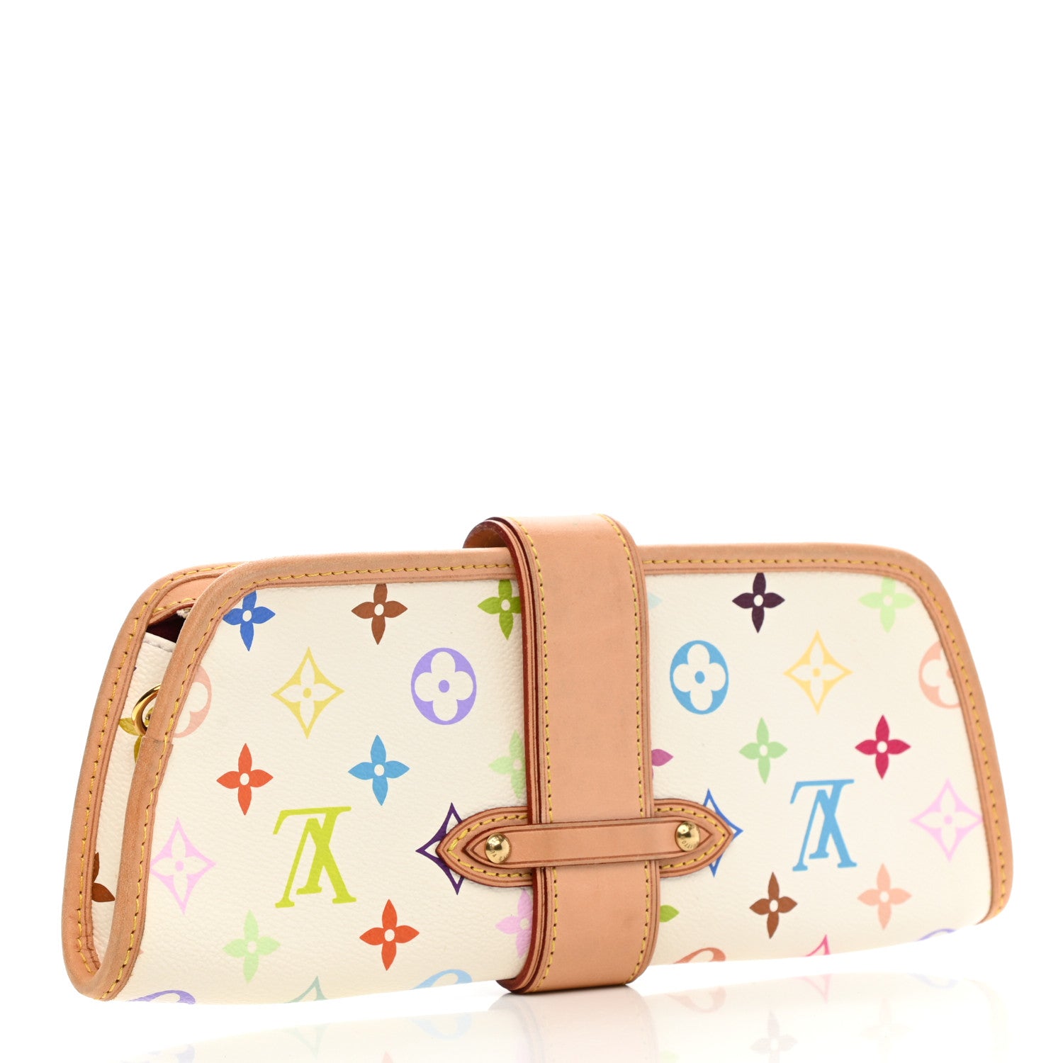 Louis Vuitton Monogram Multicolor Shirley White 3 of 8