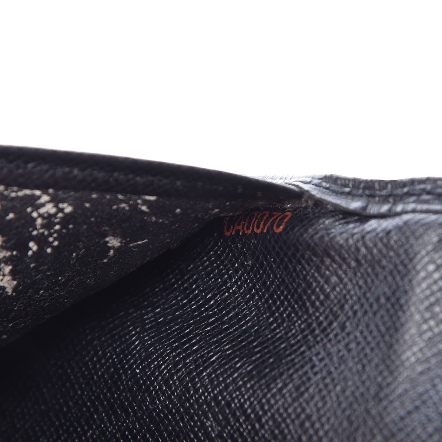 Louis Vuitton Epi Porte Valeurs Checkbook Wallet Black 12 of 14