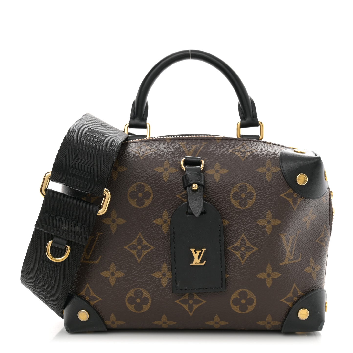 Monogram Petite Malle Souple Black