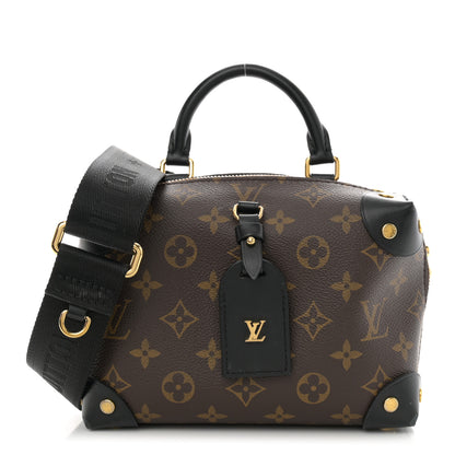 Louis Vuitton Monogram Petite Malle Souple Black 1 of 10