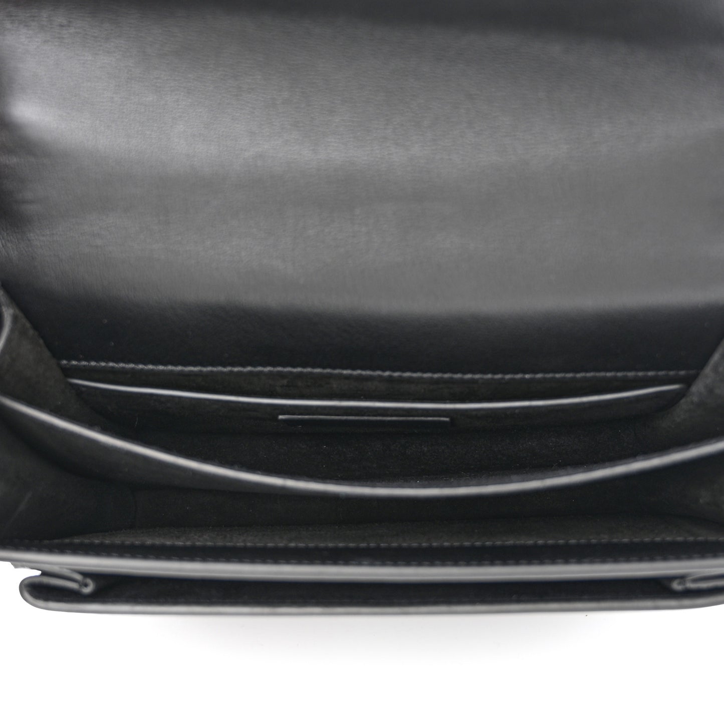 Grained Calfskin Studded Medium Monogram Heart Sunset Black