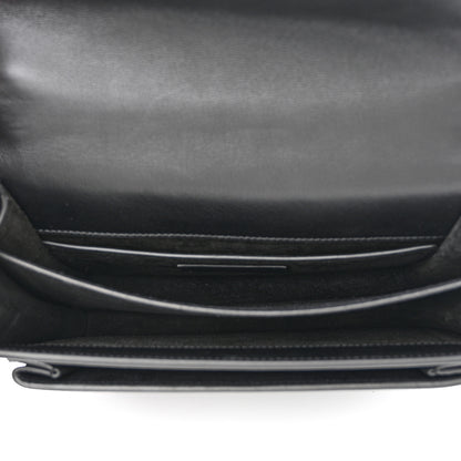 Saint Laurent Grained Calfskin Studded Medium Monogram Heart Sunset Black 5 of 14