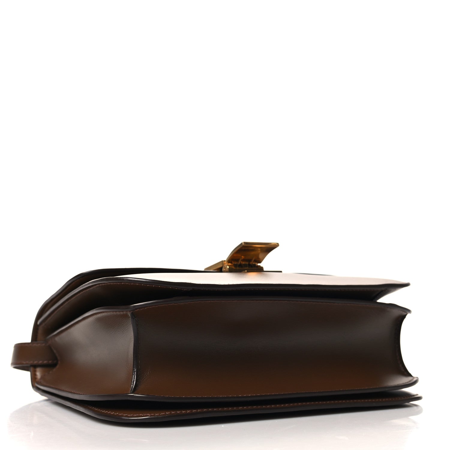 Celine Box Calfskin Medium Classic Box Flap Bag Camel 4 of 12