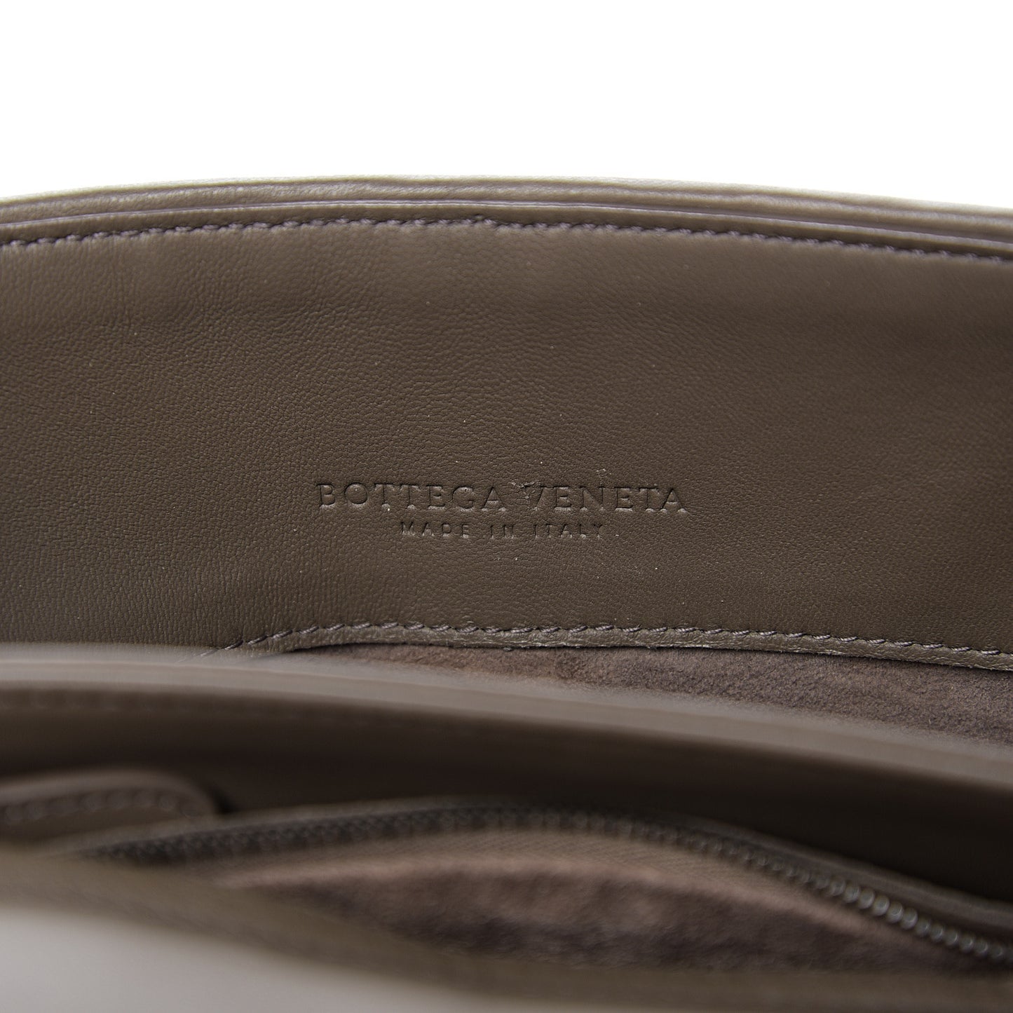 Nappa Intrecciato Small Olimpia Shoulder Bag Shadow