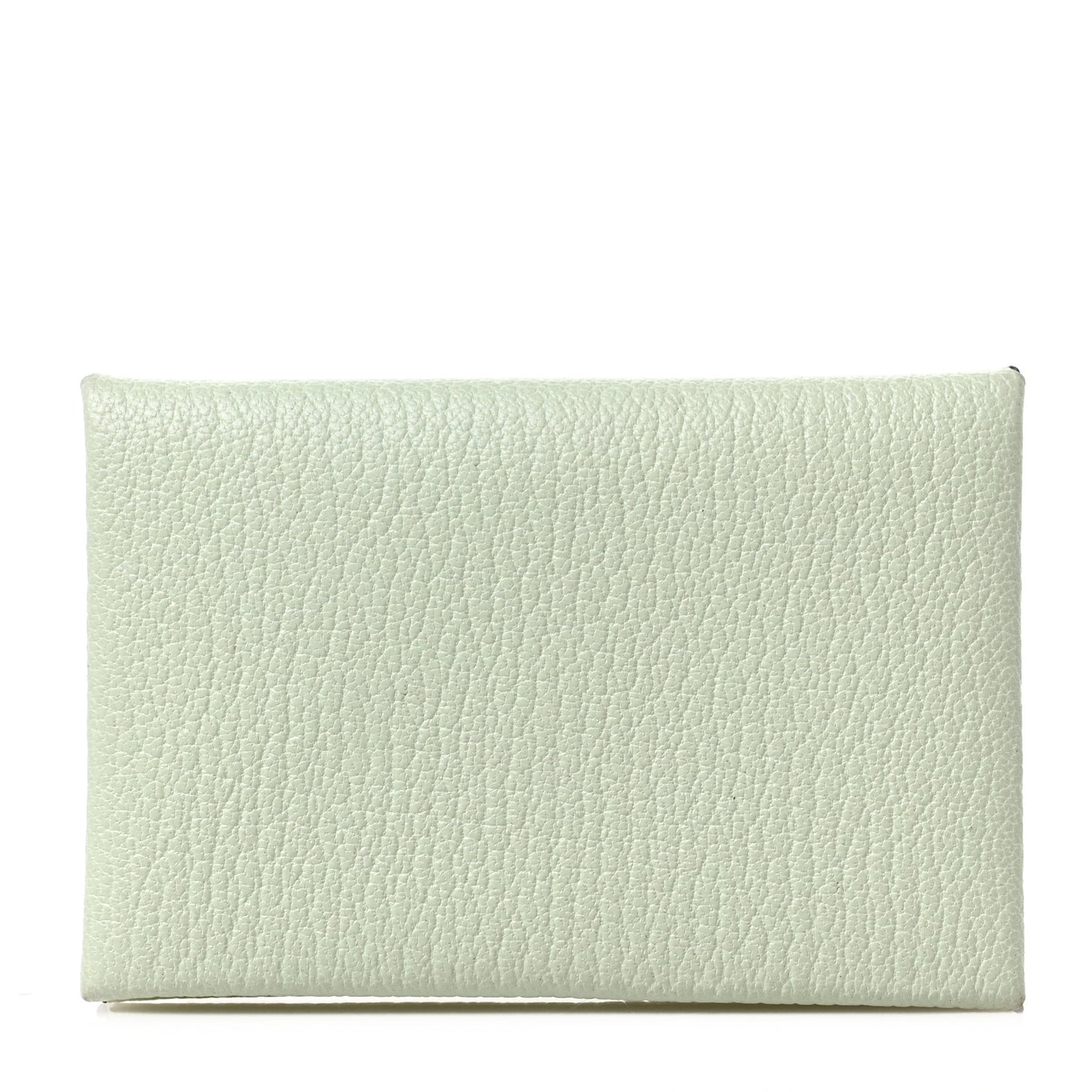 Chevre Mysore Verso Calvi Card Case Vert Fizz Bleu Zephyr