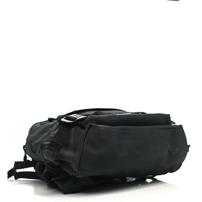 Balenciaga Nylon Logo Embroidered Medium Army Multicarry Backpack Black 4 of 11