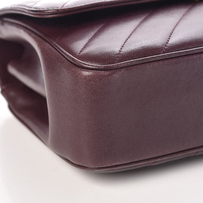 Chanel Lambskin Quilted Jumbo Coco Vintage Flap Purple 9 of 13