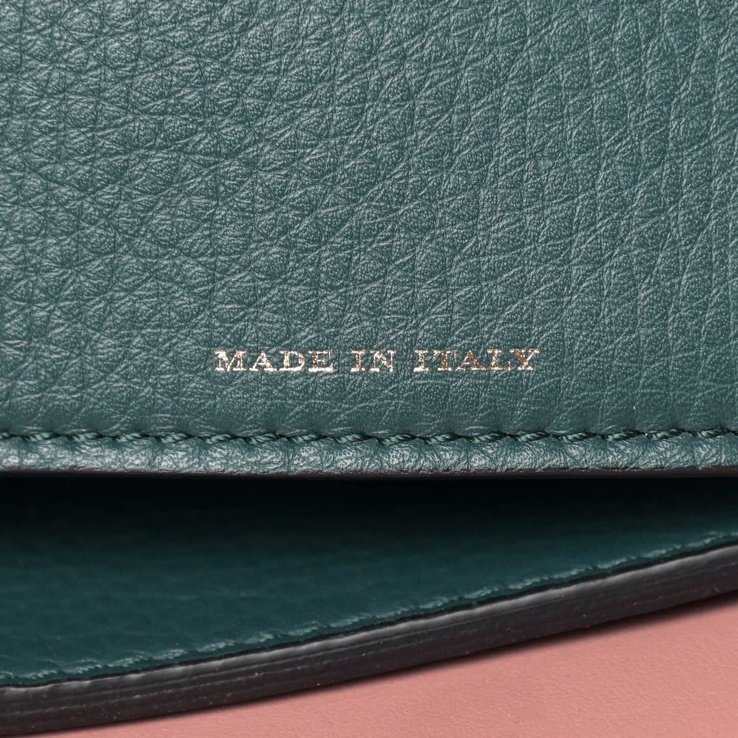 Soft Grain Calfskin Small Belt Bag Dark Cyan