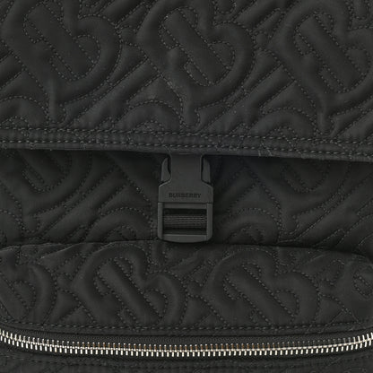 Burberry Econyl Logo Quilted Kids Backpack Black 9 of 11