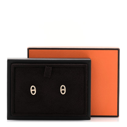 Hermes 18K Rose Gold TPM Farandole Stud Earrings 5 of 5