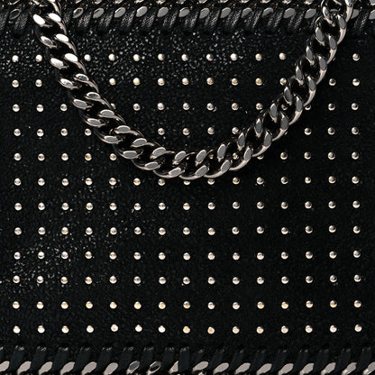 Stella McCartney Shaggy Deer All Over Studs Falabella Crossbody Camera Bag Black 6 of 11