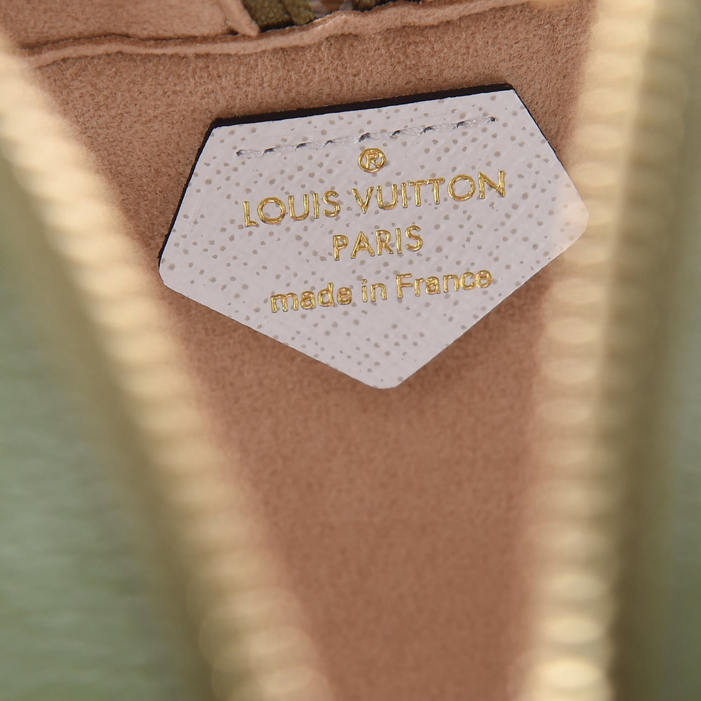 Monogram Giant Beach Pouch Kaki
