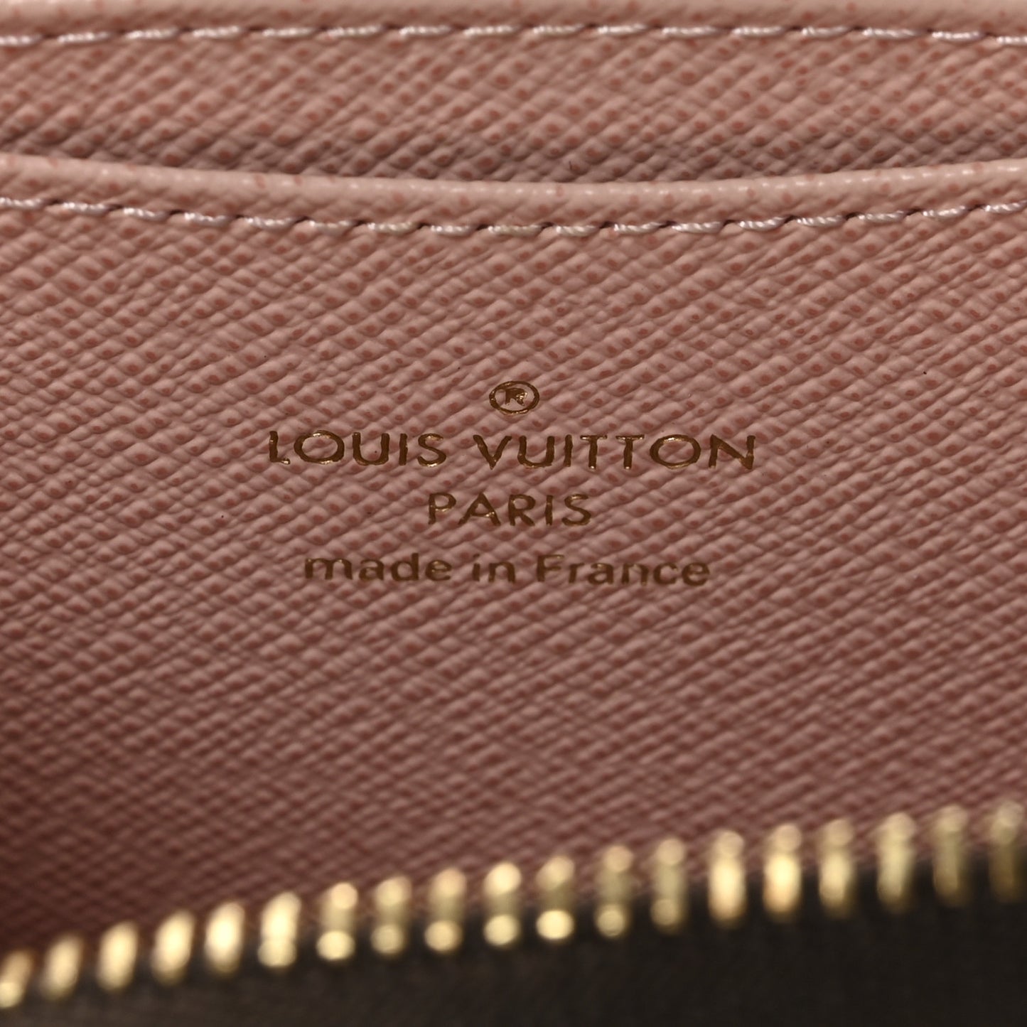 Damier Ebene Zippy Coin Purse Rose Ballerine