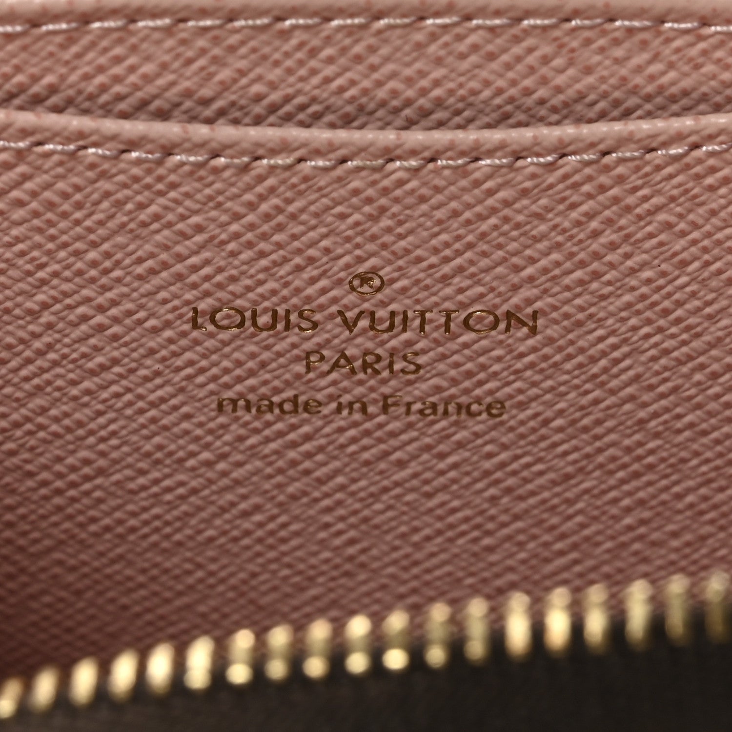 Louis Vuitton Damier Ebene Zippy Coin Purse Rose Ballerine 6 of 7