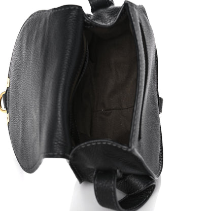 Chloe Calfskin Mini Marcie Round Crossbody Bag Black 5 of 10