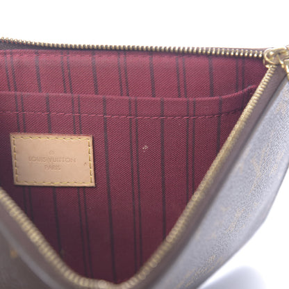 Louis Vuitton Monogram Neverfull MM GM Pochette Fuchsia 8 of 11