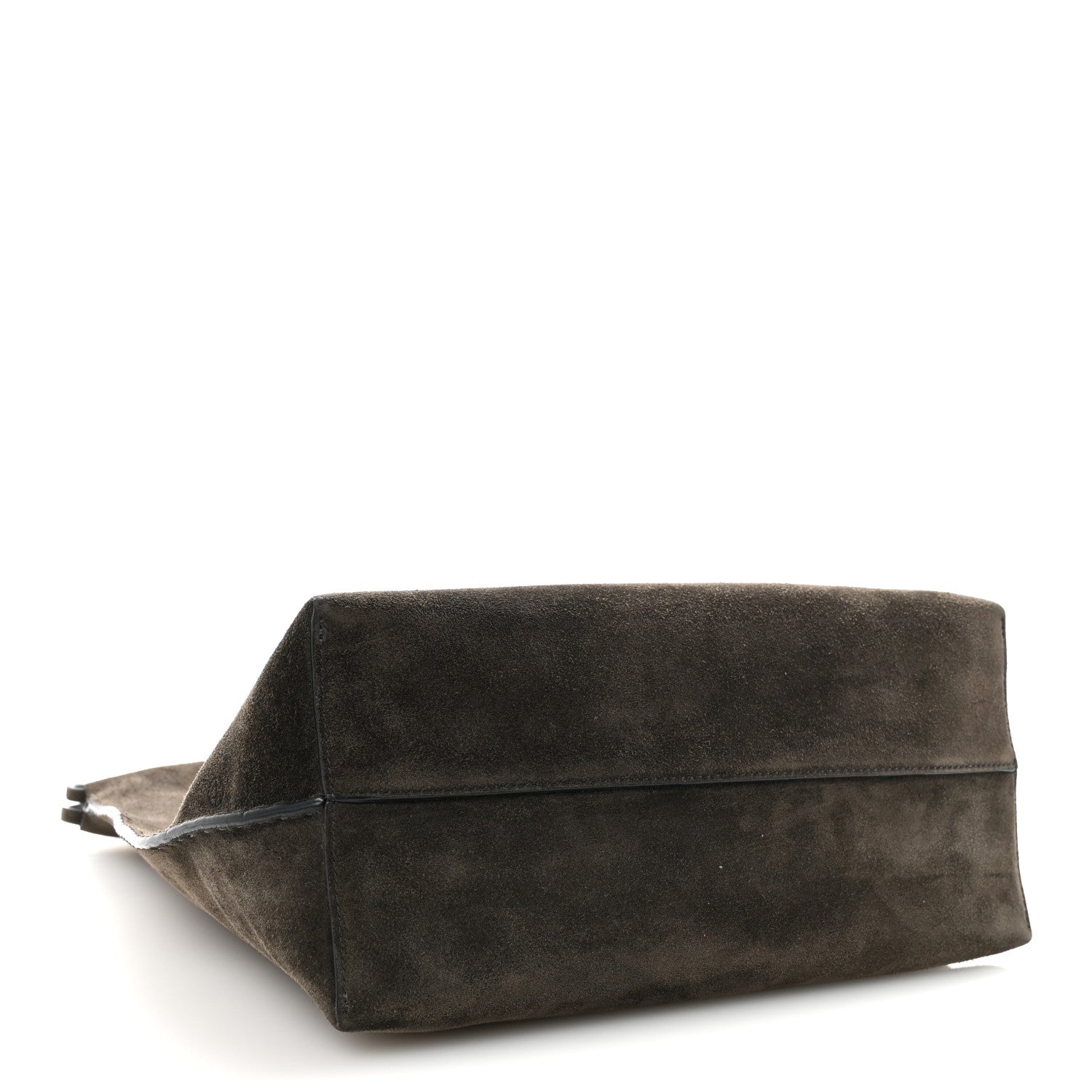 The Row Suede Wander Bag Brown 4 of 9