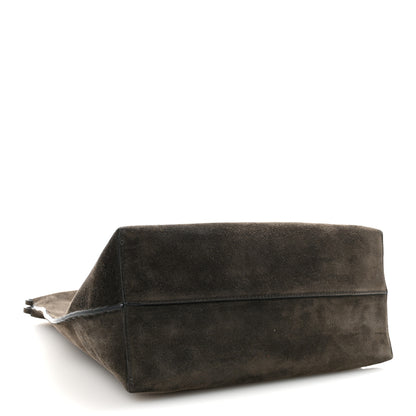 The Row Suede Wander Bag Brown 4 of 9