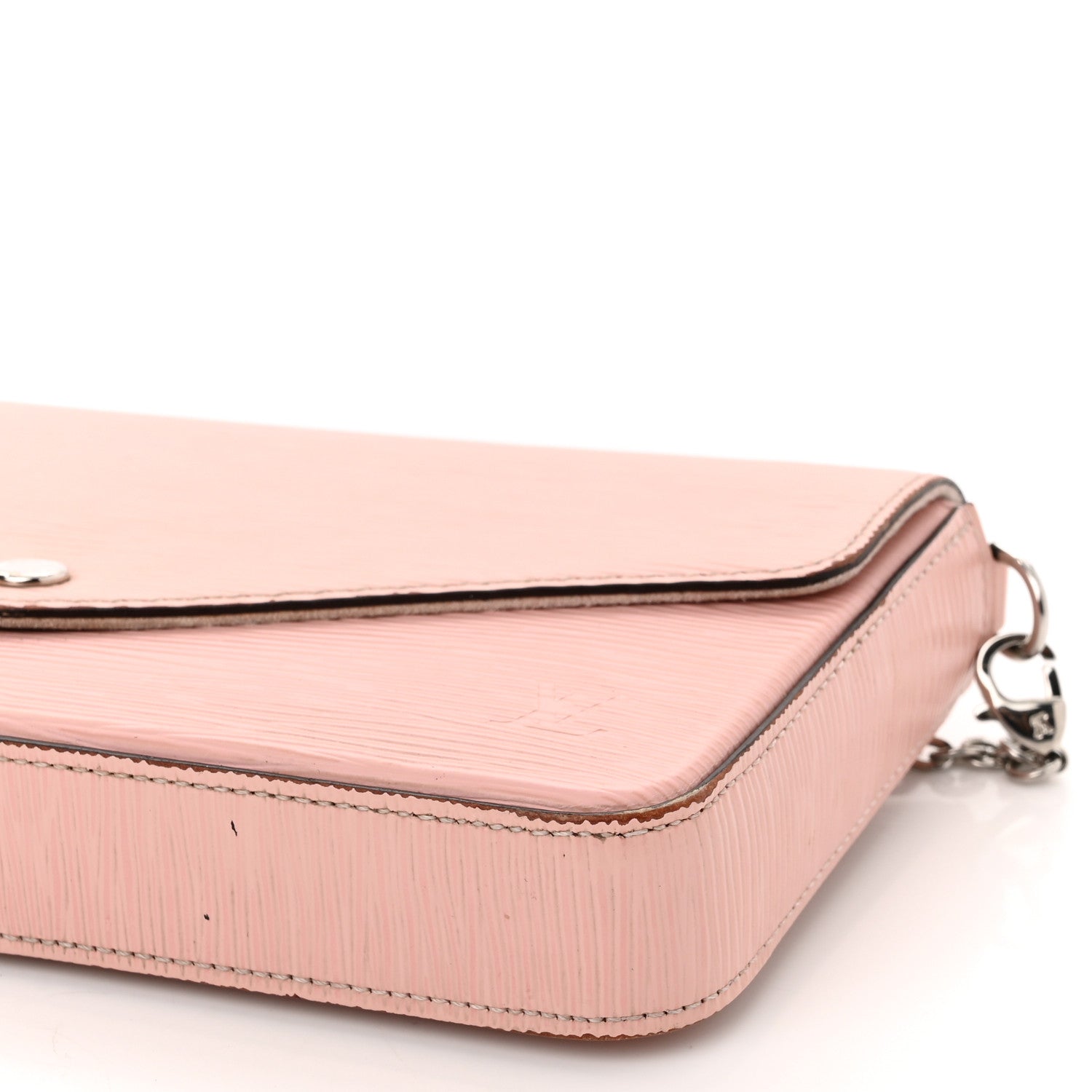 Louis Vuitton Epi Pochette Felicie Rose Ballerine 9 of 14