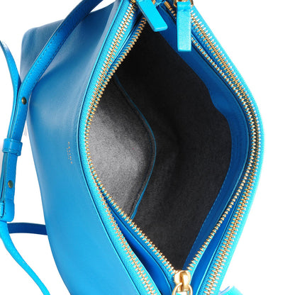 Celine Lambskin Large Trio Crossbody Bag Turquoise 5 of 8