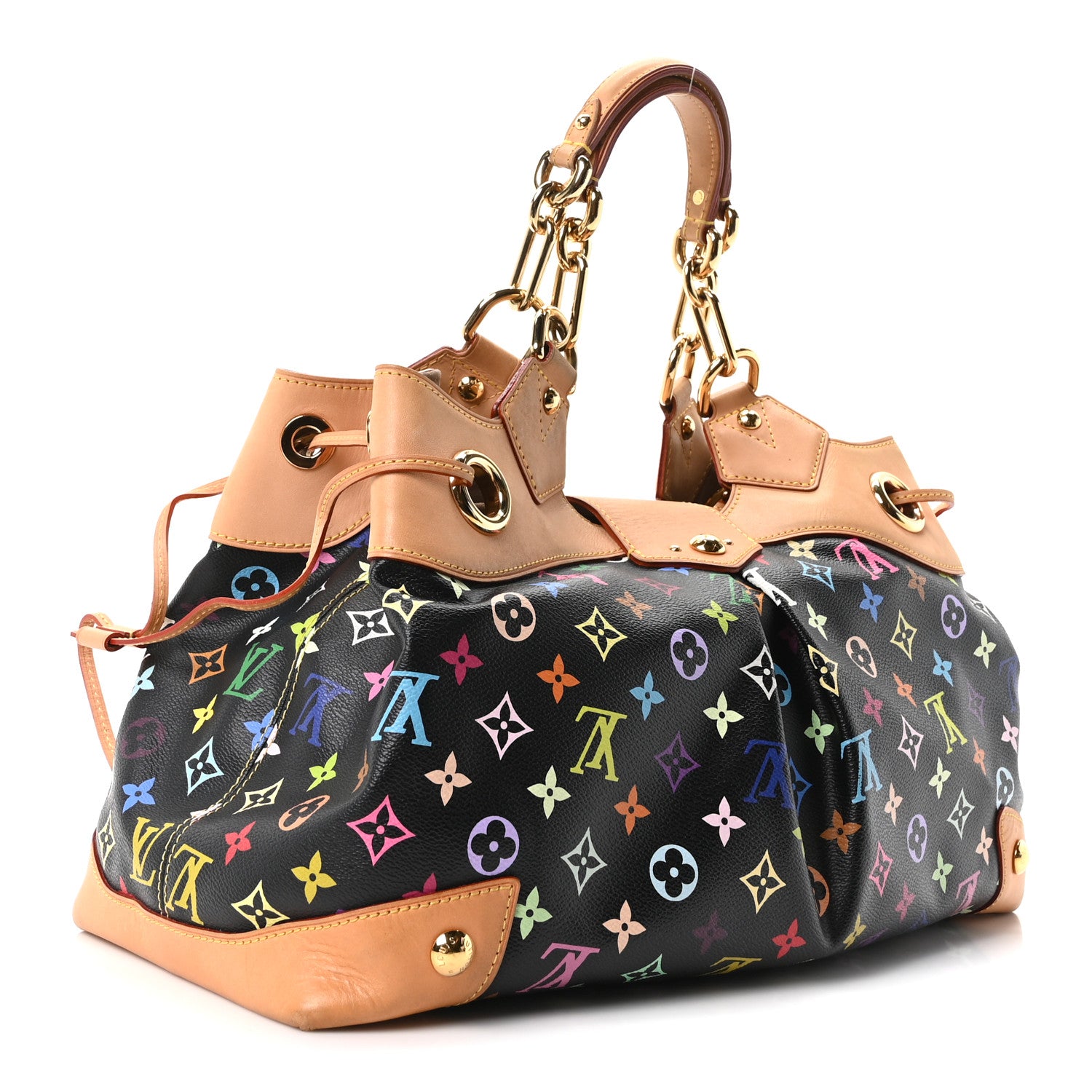 Louis Vuitton Monogram Multicolor Ursula Black 3 of 9